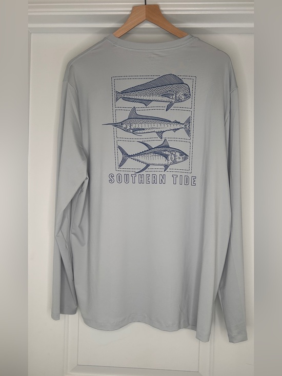 Southern Tide Other - NWT Men’s Southern Tide Platinum G Skipjack Performance Long Sleeve Shirt, L